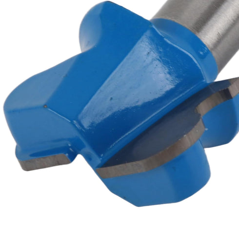 1/2 inch Woodworking Router Bit with PTFE Coating, Shank, Finger Pull Design for Wood Grooving