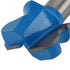 1/2 inch Woodworking Router Bit with PTFE Coating, Shank, Finger Pull Design for Wood Grooving