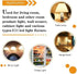 E11 LED Bulb 75W, 100W Halogen Replacement, Warm White 3000K, JD T3 T4 Mini Candelabra Base, 110V, 4 Pack.