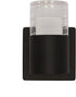 1 3000K 7" Radiance Goods Light LED in/Out Door Wall Sconce Warm White Tall
