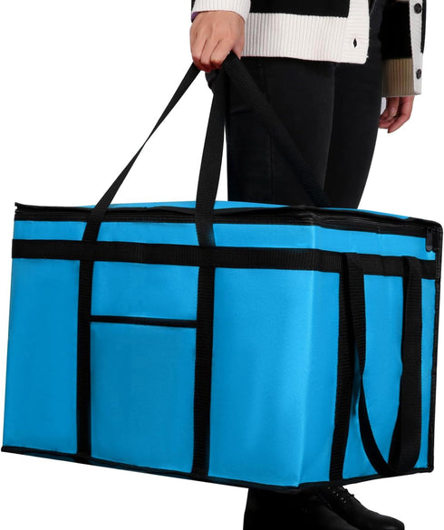 XXXL Insulated Food Delivery Bag Cooler Bags Keep Food Warm Catering Therma