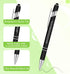 Teling 20 Pcs Inspirational Quote Pens, Motivational Ballpoint Pen with Soft Stylus Tip for Coworkers (Black)
