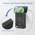 Nikleb Multiple Plug Outlet Extender, Surge Protector with 12 Outlets, 4 USB Ports, Phone Holder, Low Profile
