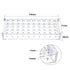 uxcell Test Tube Rack Holder - Lab Stand Acrylic 40-Well Clear for 0.2ml, 10ml