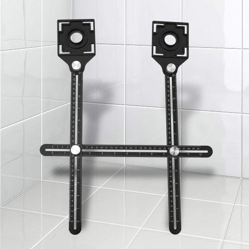 Universal Angle Ruler Tool for Precision Measurements