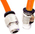 Beduan Male Straight Push to Connect Fittings, 10mm Tube OD x 1/2 Inch Male Thread, Pack of 10