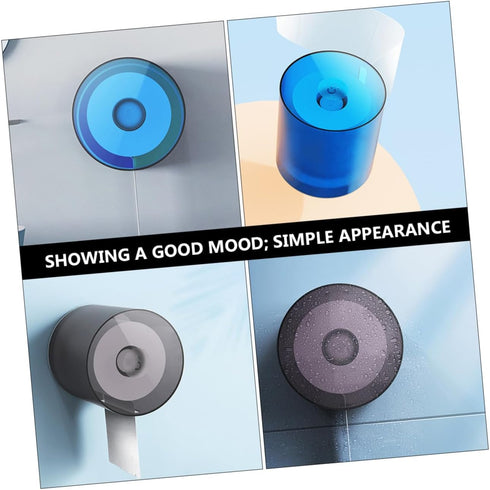 3pcs LABRIMP Bathroom Tissue Storage Box Toilet Paper Holder Roll Paper Box Material Random Color