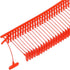 MECCANIXITY Standard Tagging Fasteners, Plastic Regular Barbs for Garment Price Tag Labeling, Pack of 1000 Red