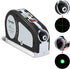 Green Laser Level, Qooltek Rechargeable Multipurpose Cross Line Laser Tool with Vertical and Horizontal Line, 18FT/5.5M