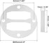 PATIKIL 47mm Head Gasket Kit Reed Valve Replacement, 3 Sets Central Pneumatic Air Compressor Parts