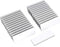 ExcelMark Blank Name Tag/Badge - White - 1" x 3" (25 Pack) with Pin
