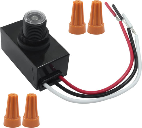 LifCratms 1 Pack Dusk to Dawn Sensor for Outdoor Lighting, Photocell Light Sensor,