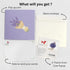 CUTE POPUP Enchanting Lavender Pop Up Card, Mesmerizing Purple Flower Design for Birthdays, Anniversaries, Mother's Day