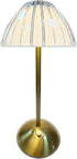 BWHSHK Gold Portable Desk Lamp for Bedroom,USB Rechargeable Table Lamp/Night Lamp TD010