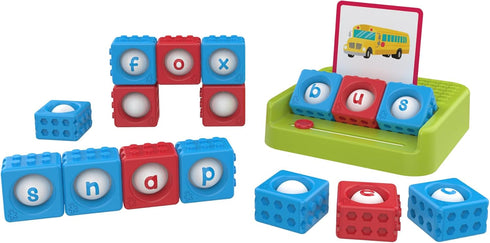 Educational Insights Lowercase Alphabet BubbleBrix - Sensory Alphabet Learning Toys, Literacy Manipulatives