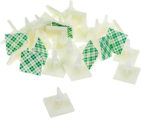 Xiaoyztan 0.5" Supporting Height Adhesive Insulated Standoffs, Sticky Reverse Mount PCB Spacer, Pack of 30Pcs