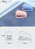 Pink Mini Stapler Hand Stapler with Staple Remover and 1 Box Staples, Cute Stationery for Students