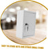 Package 1pcs Veemoon Wall Mounted Milk Box with Lock Secure Container for Outdoor Use Milk Storage Organizer Portable