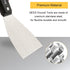 7 PCS Drywall Tools Set - Stainless Steel Putty Knife Scraper, Spackle Knife for Spreading Drywall Spackle Mud