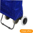 2Pcs STOBAZA Rolling Cart Wheel Replacement for Grocery Trolley Shopping Cart Wheels with Climbing Design for Easy