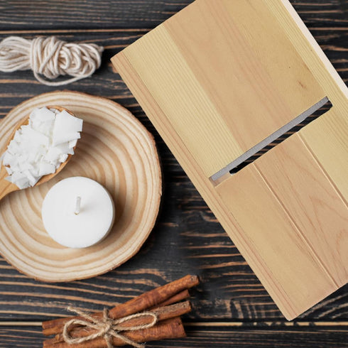Trimming Mandala Crafts Wooden Soap Beveler Planer Shaving Tool Handmade Soap Edge Cutter & DIY Candle Shaver