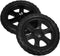 2pcs Heavy Duty Utility Cart Wheels Rubber Replacement Casters for Shopping Trolley