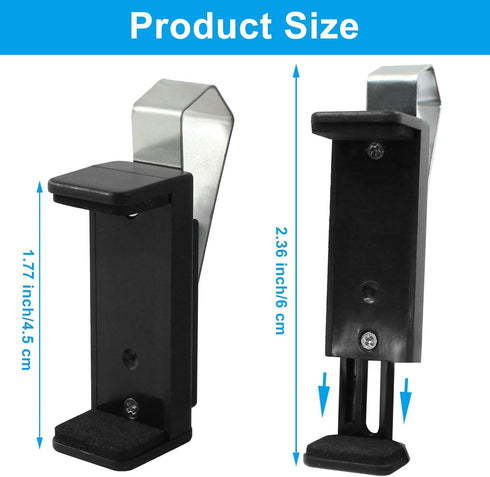 Kemcatui 2 Pcs Garage Door Opener Clip, Adjustable Car Remote Control Visor Holder Universal Vehicle Remote Clip