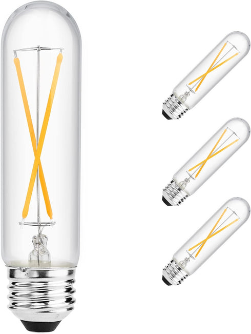 T10(T30) E26 TDimmable Led Edison Bulb, Tubular Vintage, Equal 25 Watt Incandescent