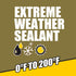 Titebond WeatherMaster Sealant 45561, 9.5 Oz. Cartridge, Red