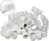 Othmro 100Pcs 5ml Plastic Bottles, Wide Mouth Laboratory Reagent Polyethylene Bottle for Food Store, Transparent Liquid