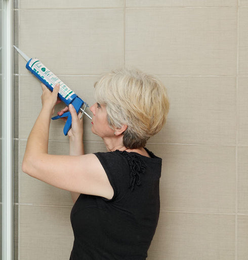 Translucent BioSeal 100% Silicone Sealant, Kitchen and Bath Grade, Waterproof, 10.1 Ounce Cartridge, Clear