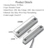 Home Security Wired Magnetic Reed Switch Alarm Sensor for Rolling Door, NC
