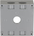 5345-0 2 5-3/4-Inch Hubbell Outdoor Lighting-Bell Gang Gray Outdoor Box