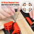 Multi Angle Degree Corner Clamps, Adjustable 30-90 Degrees Sawing Mitre Right Angles Measuring Cutting Tool