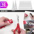 Shoe Goo Repair Adhesive, Clear, 3.7 Ounce (109.4mL) with 10 Snip Tip Applicator Tips and Pixiss Spreader Tools