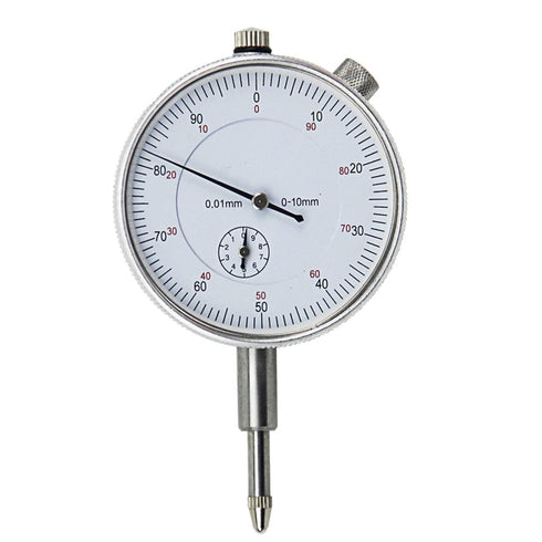 0-10mm x 0.01mm Accurate Clock Dial Test Indicator with Box Case for Measuring Instrument