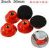 Shophubio 2 Inch 50mm M10 Finishing(M14) Sanding Disc Backing Pad Polishing Buffer Holder with Thread Compatible