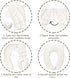 kimitimi Portable Toilet Seat for Kids, Foldable Universal Fit Potty Training Seat with Anti-Slip Base & Splash Guard