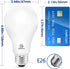 Dimmable A21 LED Bulb, 150 Watt Equivalent, Warm White 3000K, 2600LM, UL Listed, E26 Standard Base, Damp Rated, Super Bright Light Bulbs, 4 Pack by Energetic Lighting