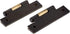 Antique Brass "H" Type Cabinet Door Hinges | 2 1/2" x 1 5/8" | Pack of 2 Flush Mount Furniture Hardware