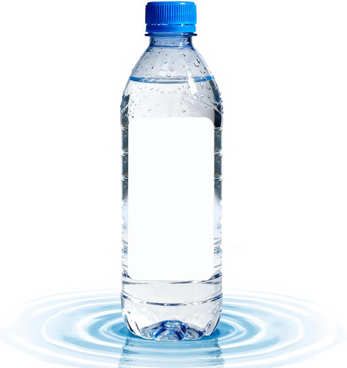 WATMTIN 200 Pcs Printable Bottle Labels, 4x2 Inch Glossy White Waterproof Sticker Labels,