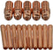 RIVERWELD TIG Collet Body 13N28 13N23 (3/32" & 2.4mm) Assorted Size Kit for SR PTA WP 9 20 25, 15pcs