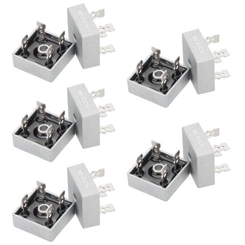 10Pcs Bridge Rectifier Diode, KBPC3510, AC to DC, 1000V 35A, Full Wave Single Phase