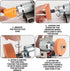 3-In-1 7 Mini Belt Sander - Electric Bench Grinder Sanding Machine, Adjustable Speed Table Polisher Buffer Handcraft