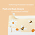 4x6 20-Pack) Set, Gooji Bee & Dasiy Gold Foil Thank You Cards (Bulk Matching Peel-and-Seal Envelopes | Assorted