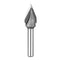 SpeTool 45 Degree V Groove Router Bit Carbide Tip V Bit with