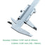 Vernier Caliper 6 Inch, 6" Non Digital Caliper, 0-6Inch/0-150mm,0.001 inch/0.02mm High Precision Caliper, Measuring Caliper Tool