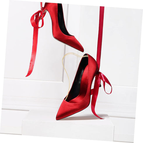 Cabilock Stylish Wall-Mounted Shoe Tree Display Stand for Entryway