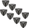 T Tulead Iron Corner Protectors Black Decorative Box Edge Cover 39mm/1.53" Box