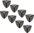 T Tulead Iron Corner Protectors Black Decorative Box Edge Cover 39mm/1.53" Box